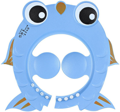 

Italish Premium Quality baby products Baby Shower Cap Protects Face & Ears from water & shampoo