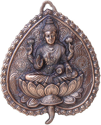 Apkamart Handicraft Goddess Lakshmi Wall Hanging - Decorative Laxmi Hangings for Home Decor and Gifts Decorative Showpiece - 40 cm(Aluminium, Copper) Flipkart