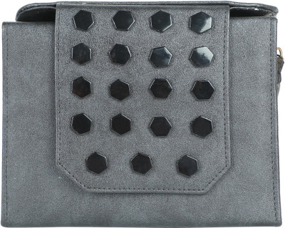 

zuberi couture Women Casual Black PU Sling Bag