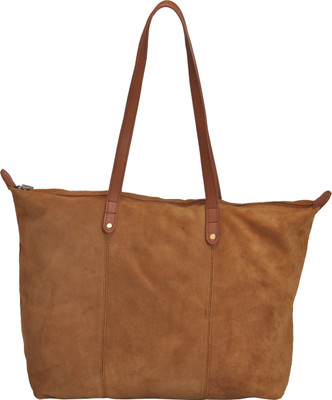 

Miles London Women Casual Brown Genuine Leather Tote