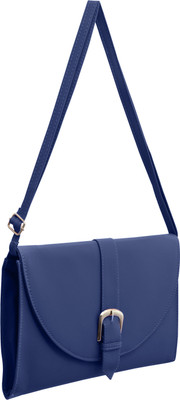 

Tap Fashion Women Formal Blue PU Sling Bag