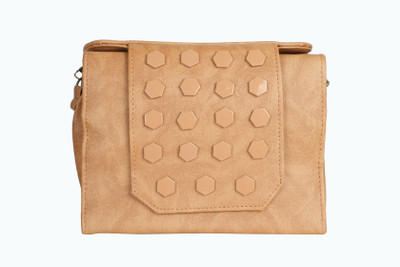 

zuberi couture Women Casual Brown PU Sling Bag