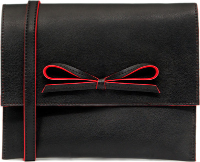 

Borse Women Casual Black PU Sling Bag