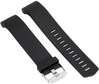 

ACUTAS Fitbit Charge 2 Black Smart Watch Strap(Black)