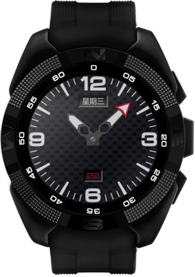 

ESTAR Presenting Bluetooth Smartwatch With Sim-Card Support Black Smartwatch(Black Strap Free Size)