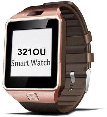 

ESTAR Presenting Bluetooth Smartwatch With Sim-Card Support for CTRL V5 Gold Smartwatch(Brown Strap Free Size)