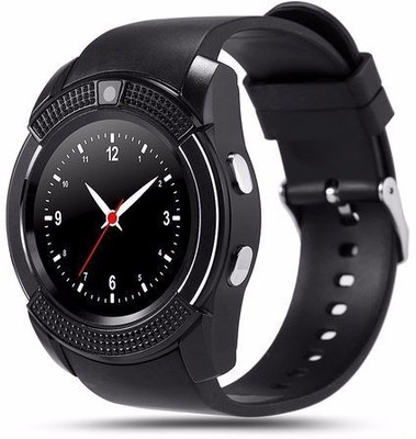 

ESTAR Presenting Bluetooth Smartwatch With Sim-Card Support for CTRL V5 Black Smartwatch(Black Strap Free Size)
