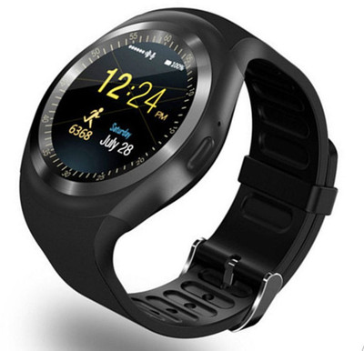 

ESTAR Presenting Bluetooth Smartwatch With Sim-Card Support for CTRL V5 Black Smartwatch(Black Strap Free Size)