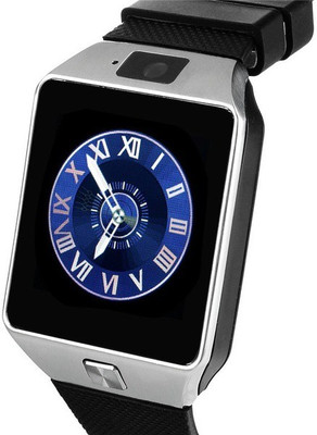 

ESTAR Presenting Bluetooth Smartwatch With Sim-Card Support for CTRL V5 Silver Smartwatch(Black Strap Free Size)