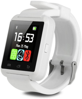 

ESTAR Presenting Bluetooth Smartwatch With Sim-Card Support for CTRL V5 White Smartwatch(White Strap Free Size)