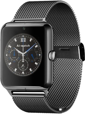 

ESTAR Presenting Bluetooth Smartwatch With Sim-Card Support for CTRL V5 Black Smartwatch(Black Strap Free Size)