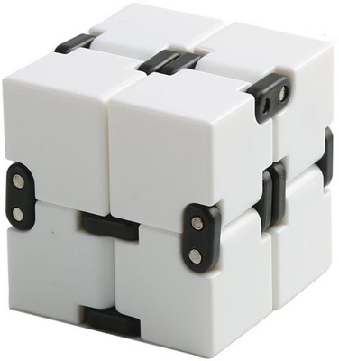 

Darling Toys Infinity Cube Fidget Toy, Light Luxury EDC Fidgeting Infiniti Cube Game For Kids & Adults-White(White)