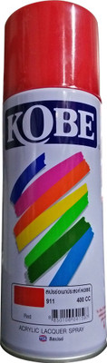 

Kobe Acrylic Lacquer 911-Red Spray Paint 400 ml(Pack of 1)