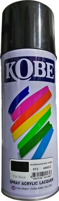 

Kobe Acrylic Lacquer 912-Flat Black Spray Paint 400 ml(Pack of 1)