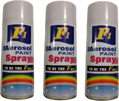 

F1 SHINE WHITE Spray Paint 450 ml(Pack of 3)