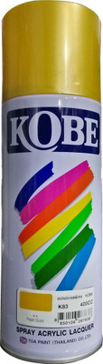 

Kobe Acrylic Lacquer K83- Pearl Gold Spray Paint 400 ml(Pack of 1)