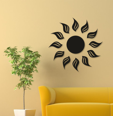 

naveed arts  Acrylic sticker Sticker(Pack of 13, Black