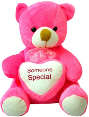 Kidz Zone Dark Pink Someone Special Soft Teddy Bear - 25 cm(Pink) available at flipkart for Rs.325