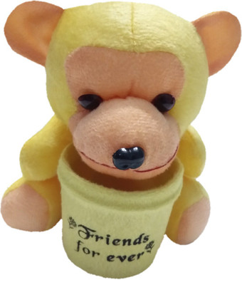

Aparshi Monkey stuffed pen holder soft toy M1 - 18 cm(Multicolor)