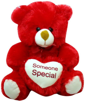 Kidz Zone Red Someone Special Soft Teddy Bear - 25 cm(Red) available at flipkart for Rs.349