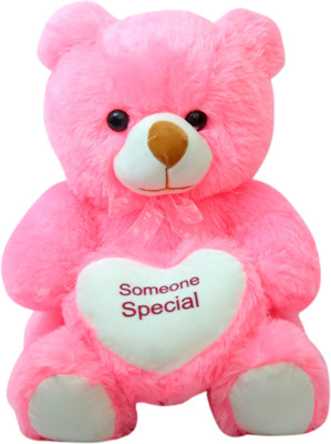 Kidz Zone Pink Someone Special Soft Teddy Bear - 25 cm(Pink) available at flipkart for Rs.349