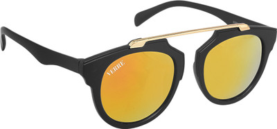 

Verre Round Sunglasses(Orange)