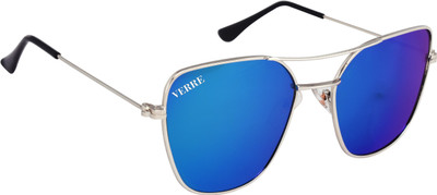 

Verre Retro Square, Wayfarer Sunglasses(Blue)