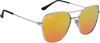 

Verre Retro Square, Wayfarer Sunglasses(Orange)