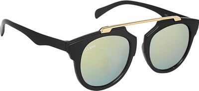 

Verre Round Sunglasses(Green)