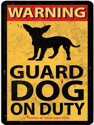 

Sehaz Artworks GuardDogOnDuty Sign(1)