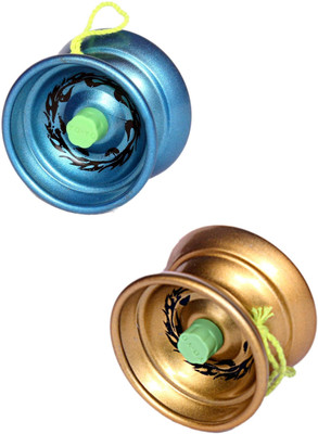 

Homeshopeez Premium Quality High Speed Smooth Spin Diecast Metal - Set of 2 Toy Yoyo