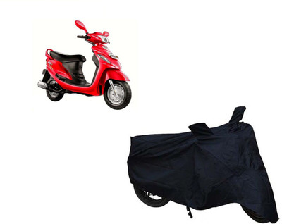 

AUTO AGE Two Wheeler Cover for Mahindra(Rodeo, Black)