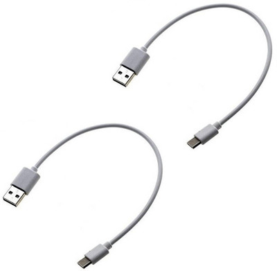 

Freya PACK OF 2 Type C to USB SYNC AND CHARGE POWER BANK CABLE USB Adapter(White)