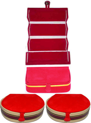 

Aadhya combo of bangle & earring folder pack of 4 Vanity Box(Multicolor)