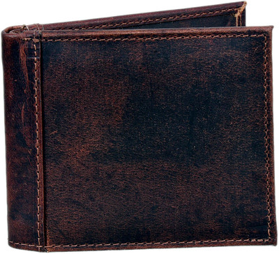 

leather castle Boys Brown Genuine Leather Wallet(3 Card Slots)