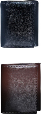 

Lee Topper Men Black, Brown Artificial Leather Wallet(7 Card Slots)