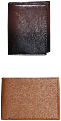 

Lee Topper Men Black, Brown Artificial Leather Wallet(7 Card Slots)