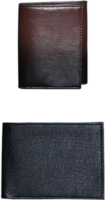 

Lee Topper Men Black, Brown Artificial Leather Wallet(7 Card Slots)