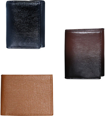 

Lee Topper Men Black, Brown Artificial Leather Wallet(7 Card Slots)
