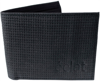 

ECLAT Men Blue Genuine Leather Wallet(8 Card Slots), Darkslateblueweave