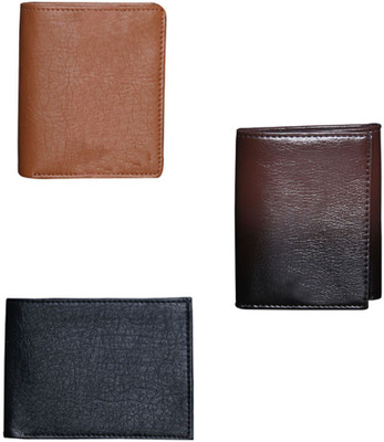 

Lee Topper Men Black, Brown Artificial Leather Wallet(7 Card Slots)