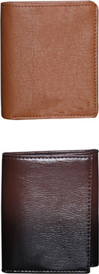 

Lee Topper Men Black, Brown Artificial Leather Wallet(7 Card Slots)