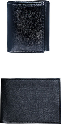 

Lee Topper Men Black Artificial Leather Wallet(7 Card Slots)