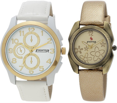 

Fighter New Stylish Couple Combo 705-617 Watch - For Men & Women