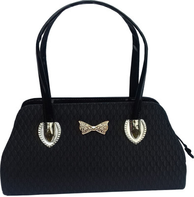 

RoseBudKol RBL03blk Shoulder Bag(Black, 2 L)