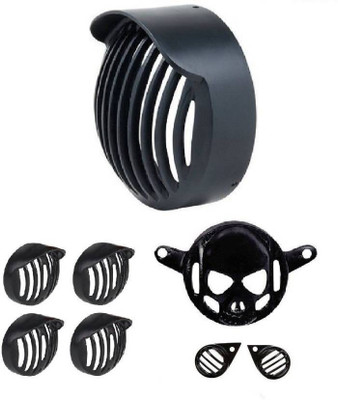 

Adino Royal Enfield CL Bike Headlight Grill(Black)