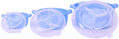 

Bruzone Food Container 3pcs D03 Plastic Bowl Set(Blue, Pack of 3)