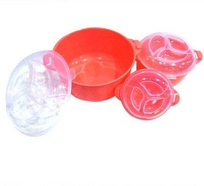 

Bruzone High Quality 3pcs B17 Plastic Bowl Set(Pink, Pack of 3)