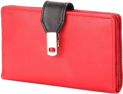 

fitson Casual Red, Black Clutch, Black;red