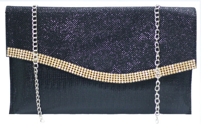 

VS Creation Casual Black Clutch